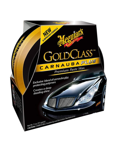 Cera en Pasta Meguiar's G7014J Clase Oro 311g - Paquete de 6 Cera en Pasta Meguiar's G7014J Clase Oro 311g - Paquete de 6