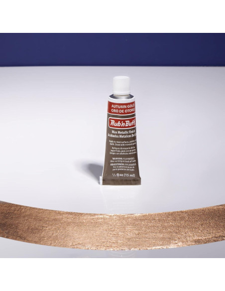 Cera Rub n Buff Oro Otoñal 15ml AMACO - Acabado Metálico Cera Rub n Buff Oro Otoñal 15ml AMACO - Acabado Metálico