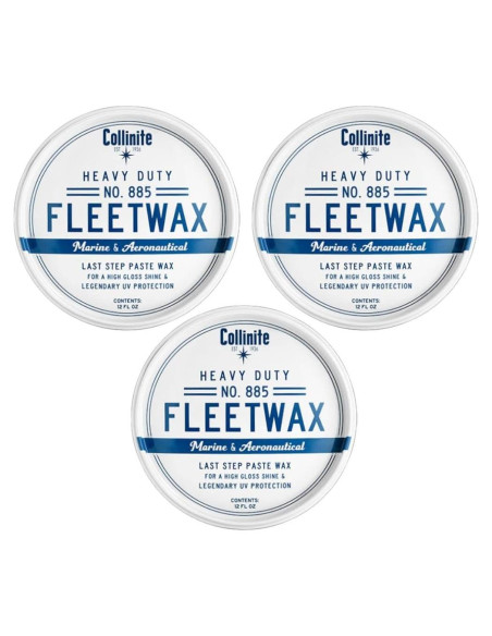 Cera en Pasta Collinite No. 885 Fleetwax - 3 x 355 ml Cera en Pasta Collinite No. 885 Fleetwax - 3 x 355 ml