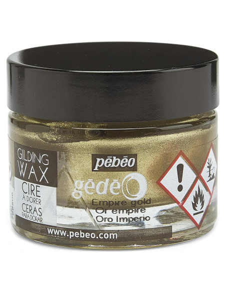 Cera de Gilding Pebeo 30 ml - Pasta de Dorado Premium Cera de Gilding Pebeo 30 ml - Pasta de Dorado Premium