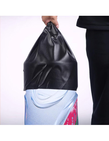 Parche de cuero autoadhesivo SiiRo 40x102cm negro para reparación