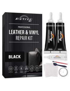 Kit de Reparación de Cuero Negro MCTRHG para Automóviles