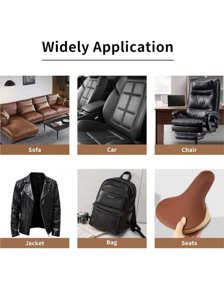 Cinta de Reparación de Cuero DOCAS 10x160 cm Autoadhesiva Negra Cinta de Reparación de Cuero DOCAS 10x160 cm Autoadhesiva Negra