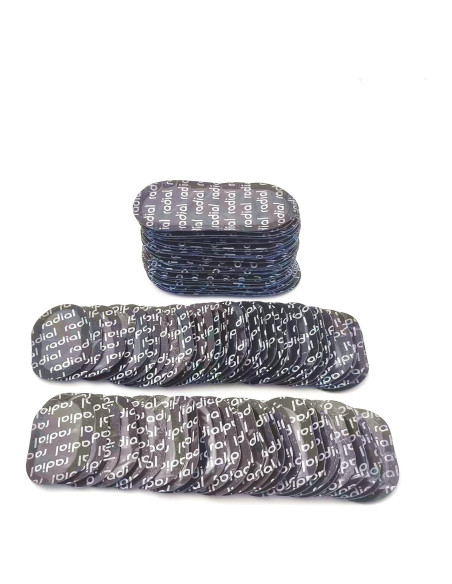 Parche Radial Ovalado XTMC 90PCS para Neumáticos 37x61mm y 48x98mm Parche Radial Ovalado XTMC 90PCS para Neumáticos 37x61mm y 48x98mm