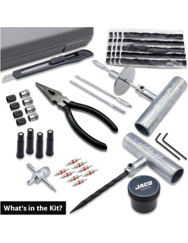 Kit de Reparación de Neumáticos JACO TRX-50 50 Piezas