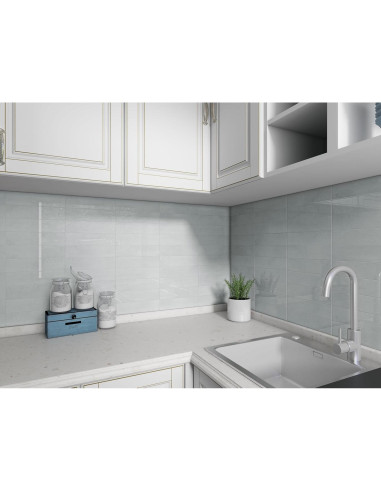 Azulejos Autoadhesivos COLAMO 22PCS Brillante Cristal Blanco