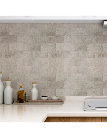 Azulejos Autoadhesivos Art3d 10 Piezas Beige Piedra 29x34 cm Azulejos Autoadhesivos Art3d 10 Piezas Beige Piedra 29x34 cm