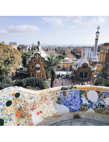 Azulejos de Mosaico Cerámico SMANTA Gotas de Lluvia 50 Piezas
