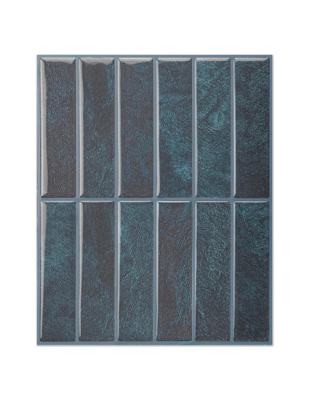 Azulejos Autoadhesivos LONGKING 10 Piezas 29x22.9cm Azul Azulejos Autoadhesivos LONGKING 10 Piezas 29x22.9cm Azul