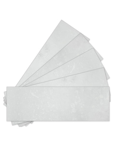 30 Hojas Azulejos Autoadhesivos INNO STICKERS 10x30 cm Gris Cemento