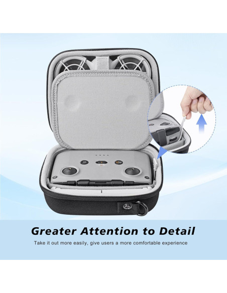 Funda Portátil Krypthos para Drone DJI Neo - Negra Funda Portátil Krypthos para Drone DJI Neo - Negra