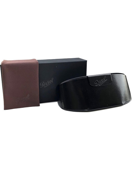 Gafas de sol redondas Persol PO3092SM para hombres + Kit iWear Gafas de sol redondas Persol PO3092SM para hombres + Kit iWear
