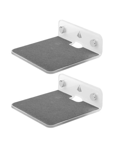 Estante Flotante TXEsign para Altavoces Pequeños - Acrílico Blanco