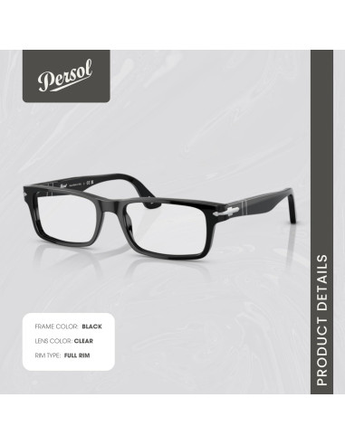 Gafas Rectangulares Persol PO3050V para Hombres + Kit