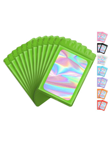 Bolsas Reutilizables Holográficas FUNFERY 100 Unidades 10x15 cm