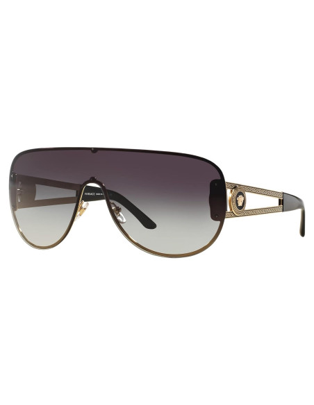 Gafas de sol Versace VE2166 Metal Oro pálido Lente Gradiente Gafas de sol Versace VE2166 Metal Oro pálido Lente Gradiente
