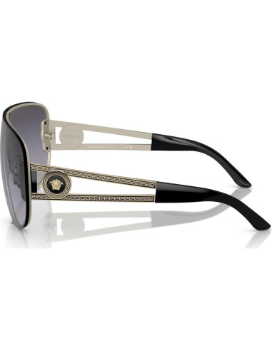 Gafas de sol Versace VE2166 Metal Oro pálido Lente Gradiente