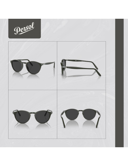 Gafas de sol Persol PO3092SM para hombres + Kit iWear Gafas de sol Persol PO3092SM para hombres + Kit iWear