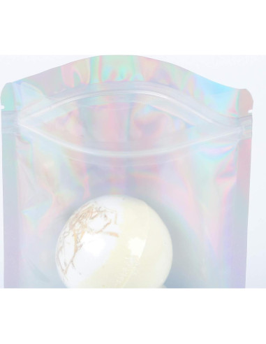 Bolsas de Empaque Holográficas QQ Studio 20x30cm para Cosméticos