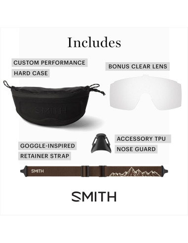 Gafas de sol deportivas Smith Pursuit ChromaPop Glacier - Unisex