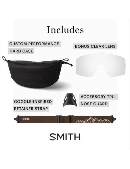 Gafas de sol deportivas Smith Pursuit ChromaPop Glacier - Unisex Gafas de sol deportivas Smith Pursuit ChromaPop Glacier - Unisex