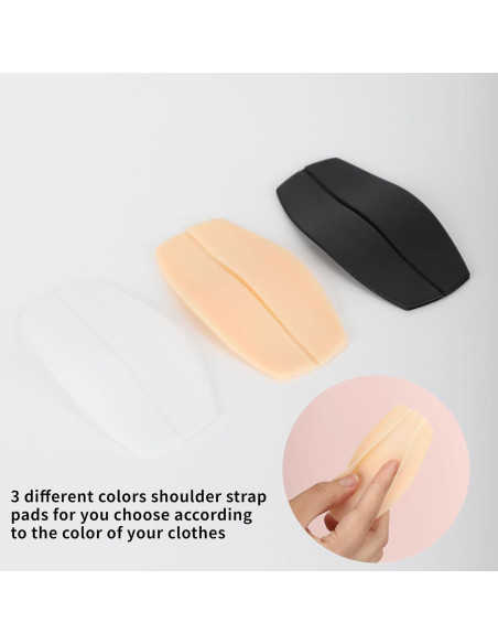 Cojines Antideslizantes para Tirantes de Sujetador YOYOSTORE - 3 Pares Cojines Antideslizantes para Tirantes de Sujetador YOYOSTORE - 3 Pares