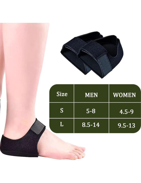 Protectores de Talón Wasungal para Fascitis Plantar - Ajustables Protectores de Talón Wasungal para Fascitis Plantar - Ajustables
