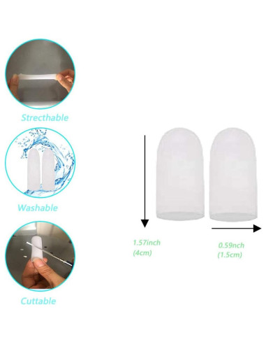 Protectores de Dedos de Gel Cots - Alivio para Artritis y Grietas