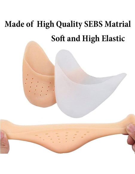 Protectores de Dedos de Silicona Misorita Beige - Almohadillas Reutilizables Protectores de Dedos de Silicona Misorita Beige - Almohadillas Reutilizables