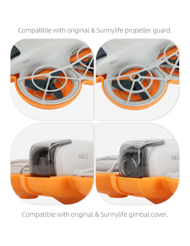 Funda Protectora LIBOQIAO para Drone DJI NEO - A Prueba de Golpes y Polvo