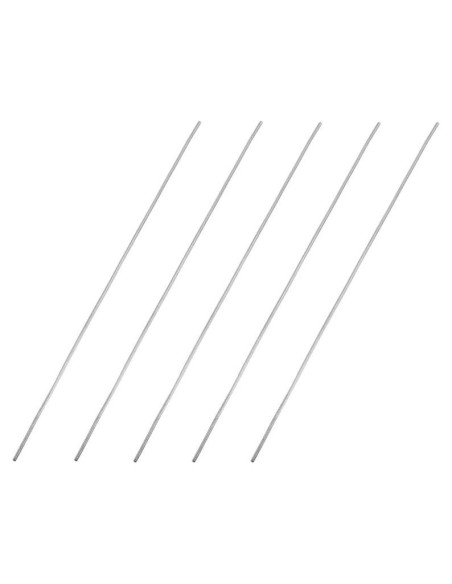 Varilla Redonda Sólida de Acero Inoxidable 304 Uxcell 1mm x 100mm - 5pcs Varilla Redonda Sólida de Acero Inoxidable 304 Uxcell 1mm x 100mm - 5pcs