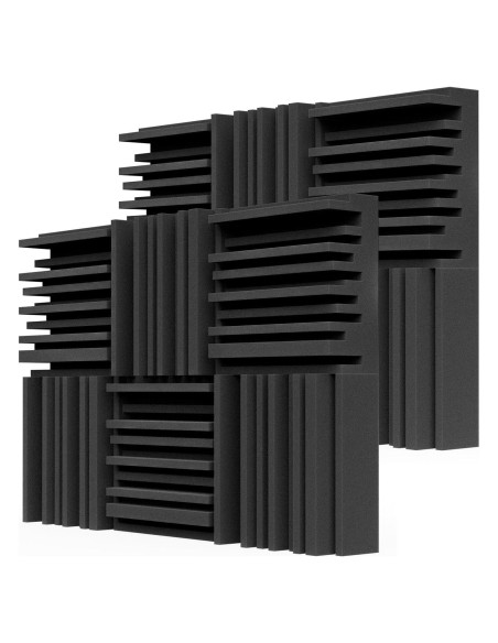 Paneles Acústicos TroyStudio 12 Pcs 30.48x30.48x7.62 cm Paneles Acústicos TroyStudio 12 Pcs 30.48x30.48x7.62 cm