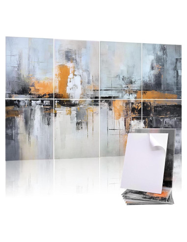 Paquete de 8 Paneles Acústicos Aislantes de Sonido 121.92x81.28cm