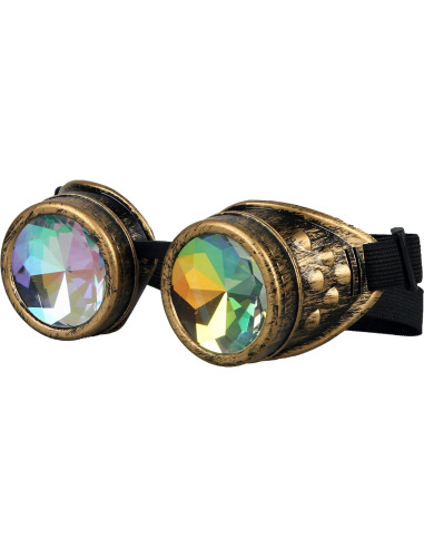 Gafas Steampunk Lelinta Ajustables para Cosplay y Fiesta