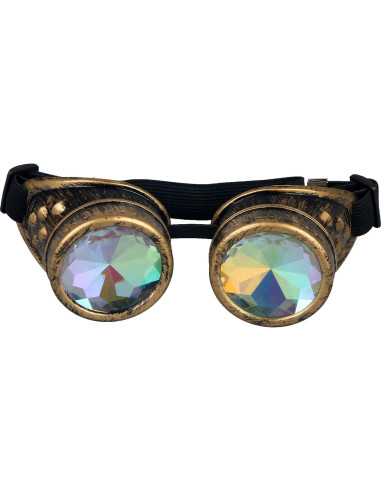 Gafas Steampunk Lelinta Ajustables para Cosplay y Fiesta