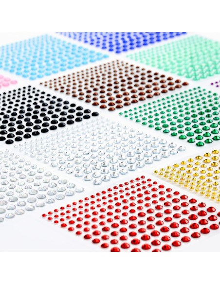 Pegatinas de Strass 2478 Piezas Artistbeauty para DIY Pegatinas de Strass 2478 Piezas Artistbeauty para DIY