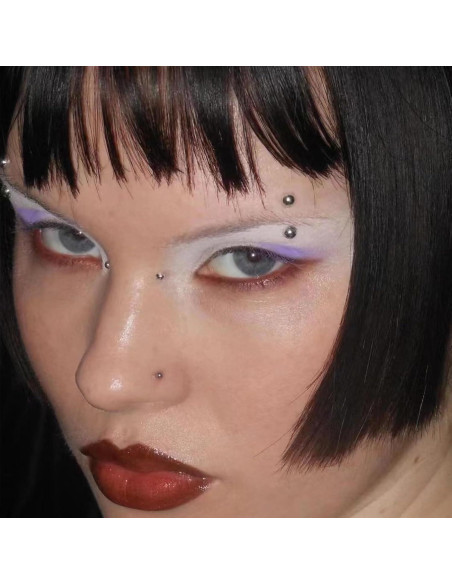 Gemas Faciales Autoadhesivas NOOEPC - Piercings Falsos Oro y Plata Gemas Faciales Autoadhesivas NOOEPC - Piercings Falsos Oro y Plata