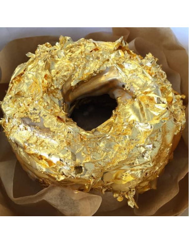 Hoja de Oro Puro 24K COMPAÑÍA DE HOJA DE ORO 2 pzs