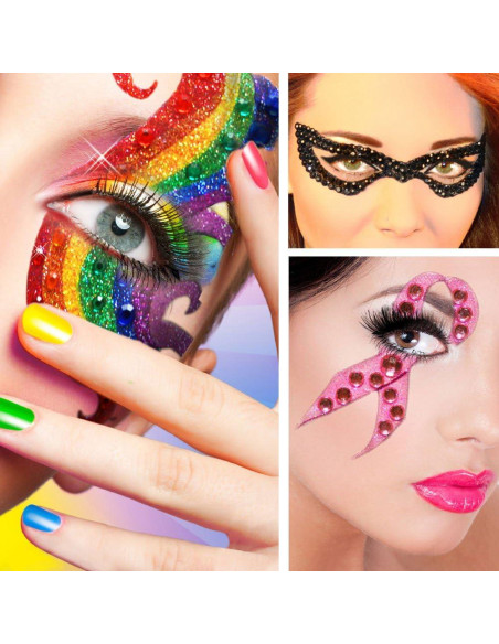 Calcomanías de Strass Autoadhesivas CREATRILL 900 Piezas 3-5mm Calcomanías de Strass Autoadhesivas CREATRILL 900 Piezas 3-5mm