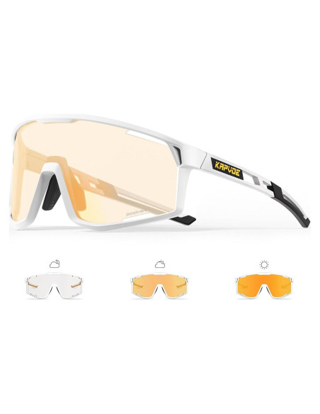 Gafas de Ciclismo KAPVOE K180 Fotoquímicas UV400 Gafas de Ciclismo KAPVOE K180 Fotoquímicas UV400