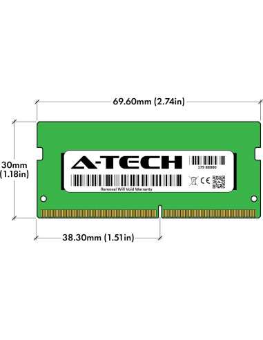 Memoria RAM A-Tech 16GB DDR4 3200MHz SO-DIMM 260-Pin