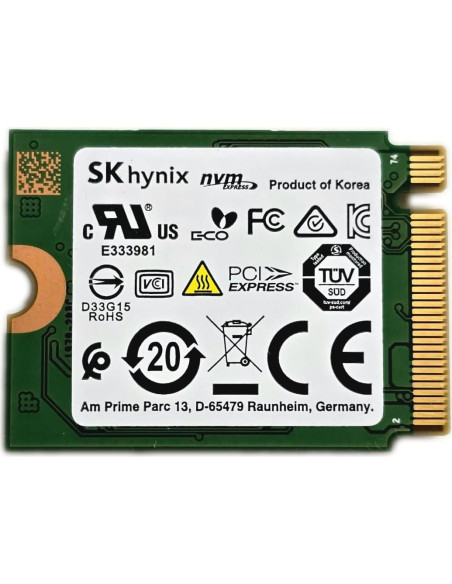 SSD SK Hynix BC501 512GB M.2 2230 PCIe 3.0 para Steam Deck SSD SK Hynix BC501 512GB M.2 2230 PCIe 3.0 para Steam Deck