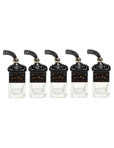 ConStore 5 Botellas Difusoras de Perfume 8ml Vidrio Colgante