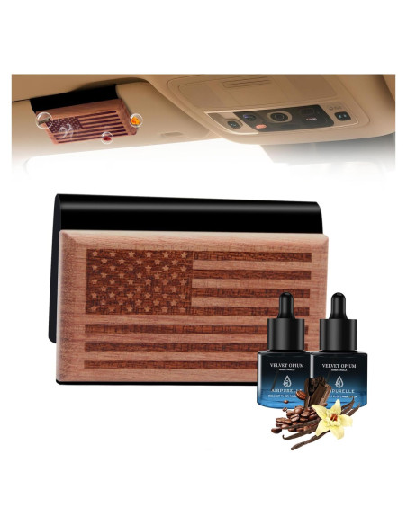 Ambientador de Auto AirPurelle Vainilla Ámbar 90 Días 2x8ml Ambientador de Auto AirPurelle Vainilla Ámbar 90 Días 2x8ml