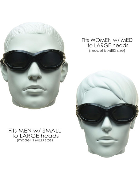 Gafas de seguridad Bikershades para motociclistas - Lentes polarizadas Gafas de seguridad Bikershades para motociclistas - Lentes polarizadas