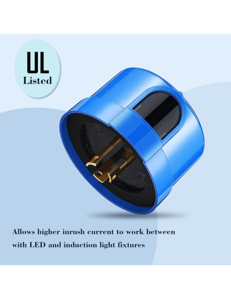 Fotocélula Automática Flutesan 3pcs Sensor Luz Exterior 120-277V Fotocélula Automática Flutesan 3pcs Sensor Luz Exterior 120-277V