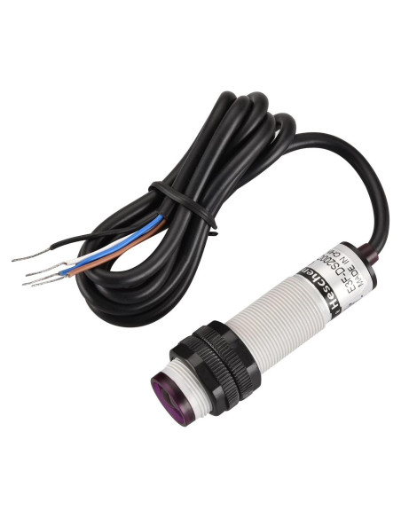 Interruptor de Proximidad Fotoeléctrico Heschen E3F-DS200C3 10-200cm Interruptor de Proximidad Fotoeléctrico Heschen E3F-DS200C3 10-200cm