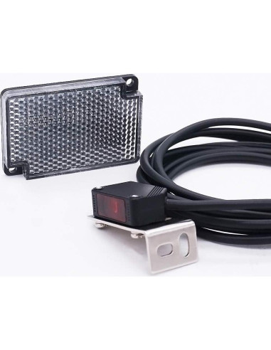 Sensor fotoeléctrico Twidec NPN 0-2m ajustable IP66