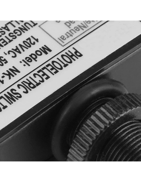 Interruptor Fotoeléctrico Automático Zerone 120V AC Luz Interruptor Fotoeléctrico Automático Zerone 120V AC Luz
