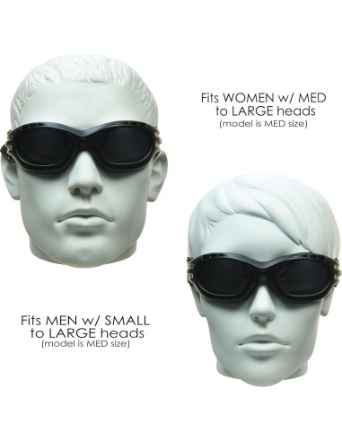 Gafas de seguridad Bikershades para motociclistas - Lentes polarizadas